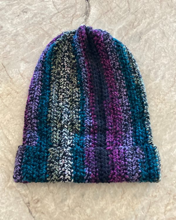 Moody Mosaic Handmade Slouchy Beanie - Boho Slouchy Beanie